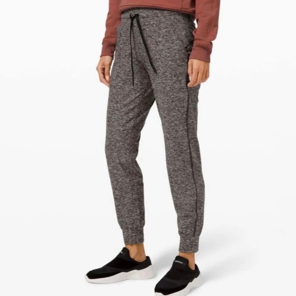 Lululemon Ready to Rulu Fleece Jogger Heathered Black - Picture 1 of 10